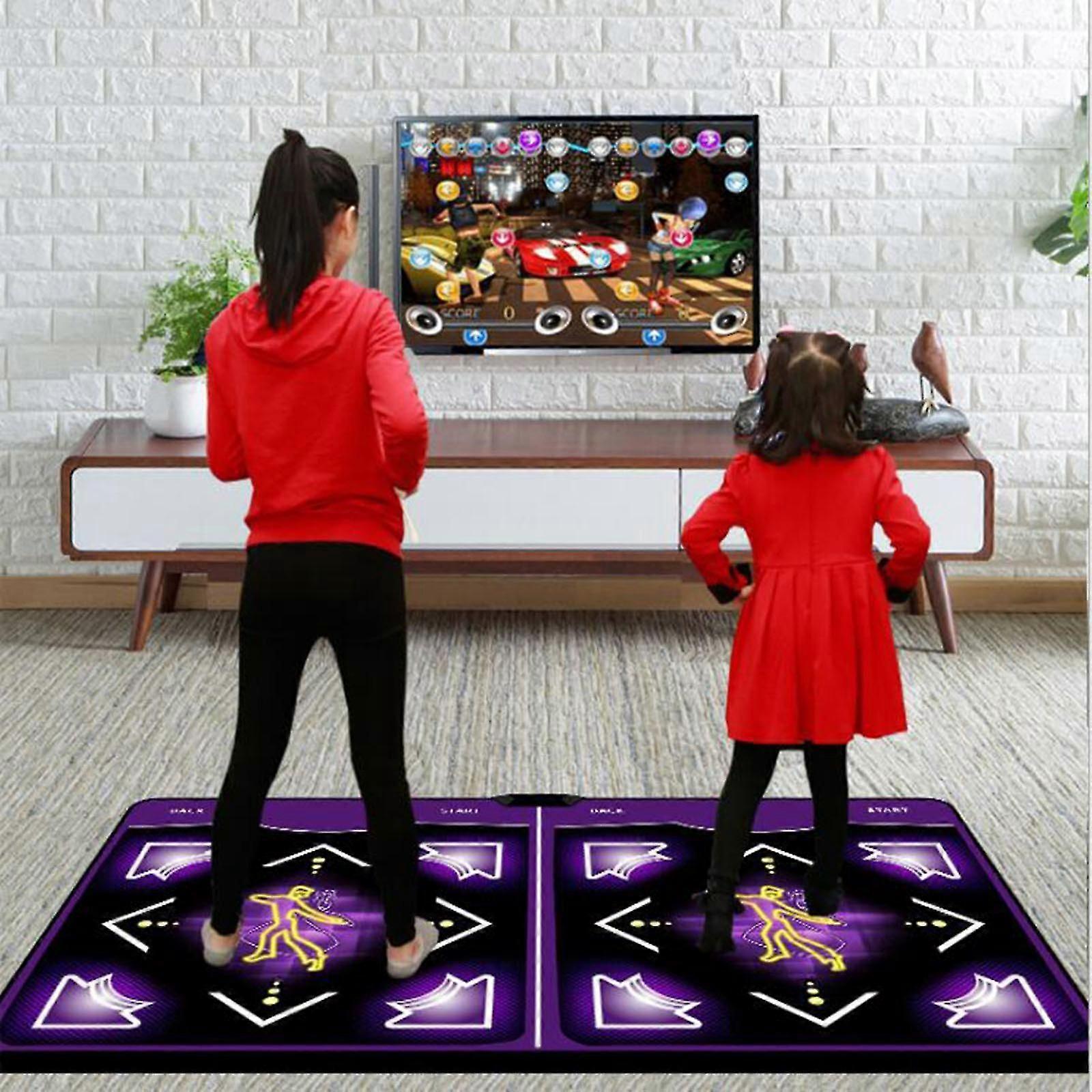 Gaming Accessories - Double User Dance Mats Compatible with PC and TV