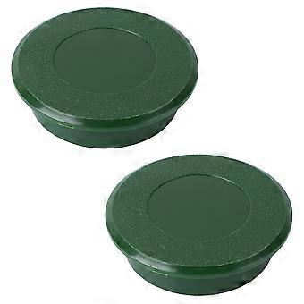 Green Hole Cup Golfing Practical Tool for Protection Use 2Pcs