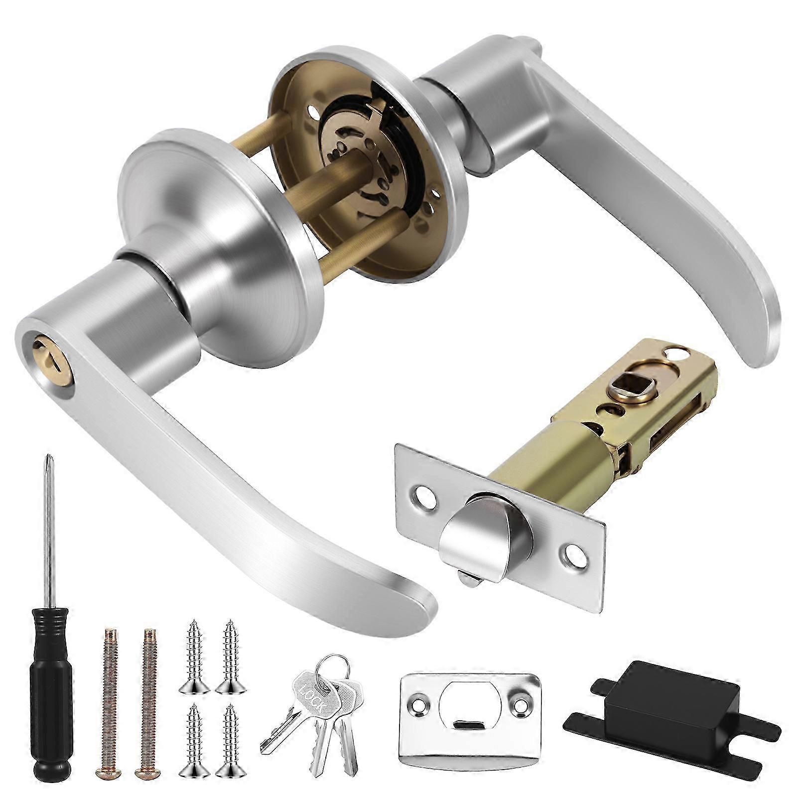 Aluminum Glazed Door Handle Set