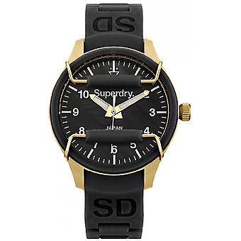 Superdry scuba pearl midi reloj para Mujer Analógico de Cuarzo japonés con brazalete de Goma SYL128B