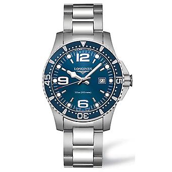 R.longines Hydro-Eroberung esf.az. Quarz Analog Man Uhr mit Edelstahl Armband L36404966