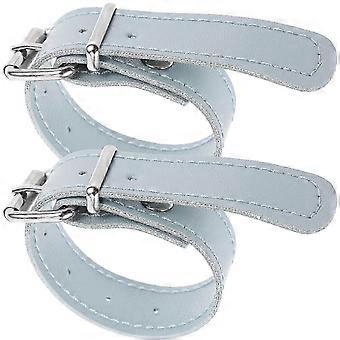 2025 1 Pair bike Basket Straps Bicycle Front Cargo Basket Belts Adjustable Bike Leather Straps SuppliesJJ