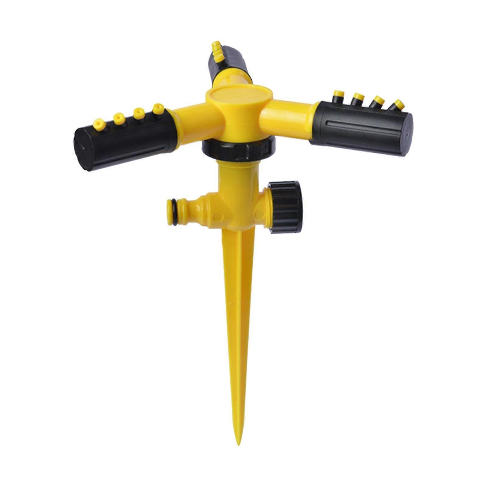 Household Lawn Sprinkler Automatic 360 Rotating three direction fun Large Area