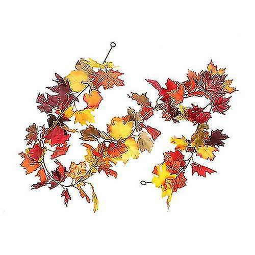 Autumn Maple Leaf Rattan Plant Decoration Simulation Maple Leaf Decoration