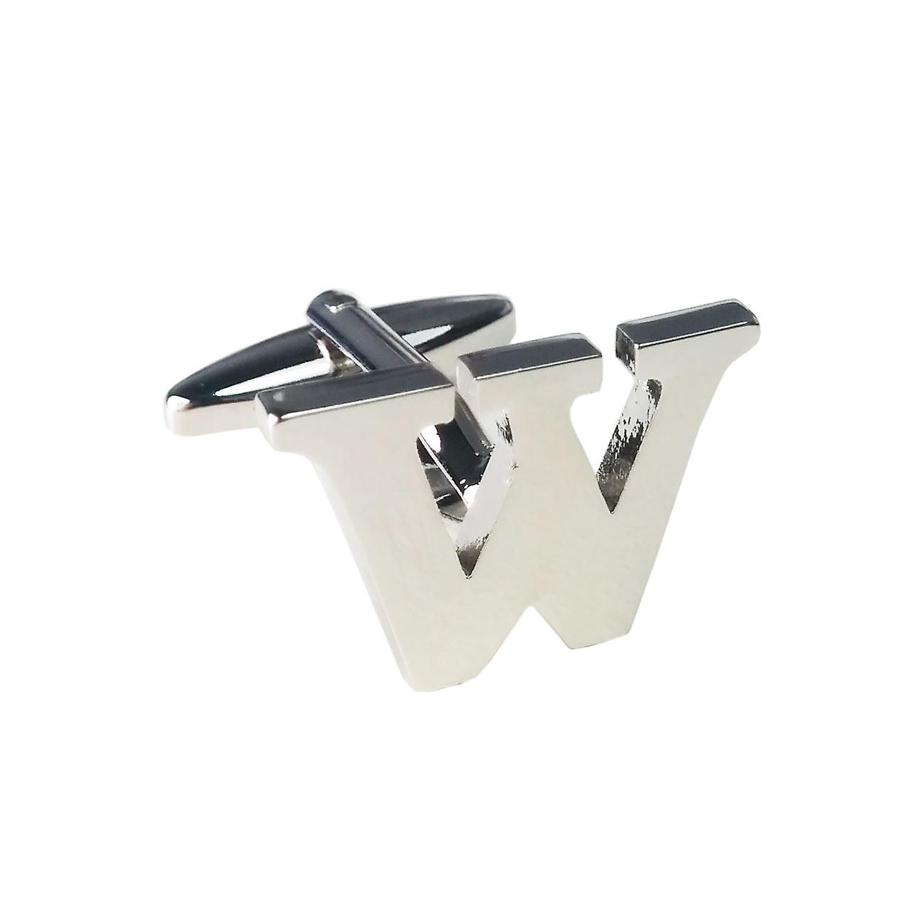 A PAIR Of Small/Medium Sized Initial Letter Cufflinks Children And Adults Letters Are Sold AS A PAIR