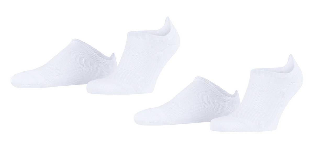 Esprit Active Basic 2 Pack Sneaker Socks - White
