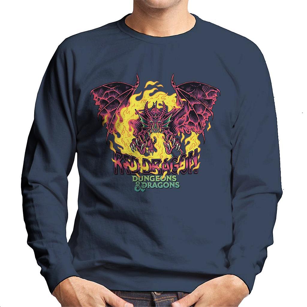 Dungeons & Dragons Red Dragon Felpa Uomo