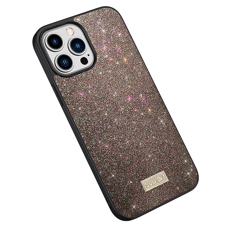 Leather Glitter Phone Case For iPhone 14 Pro