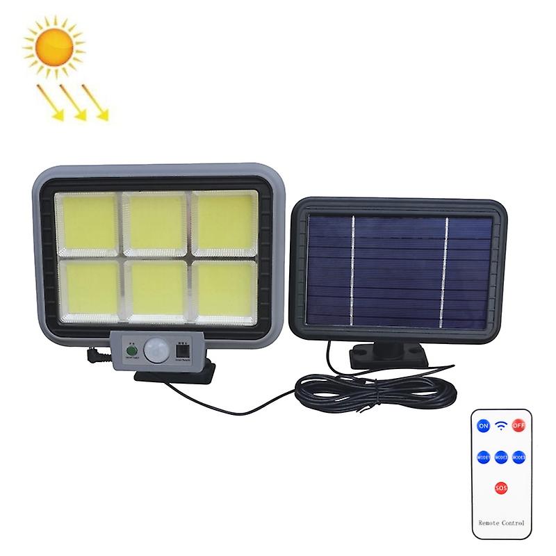 6 x 49 COB Solar Split Type Smart Sensing Wall Light