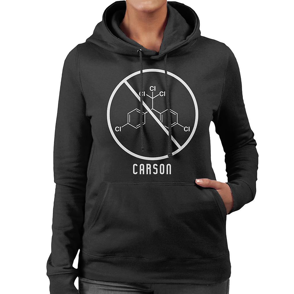 Matematica e scienza Rachel Carson donna felpa con cappuccio