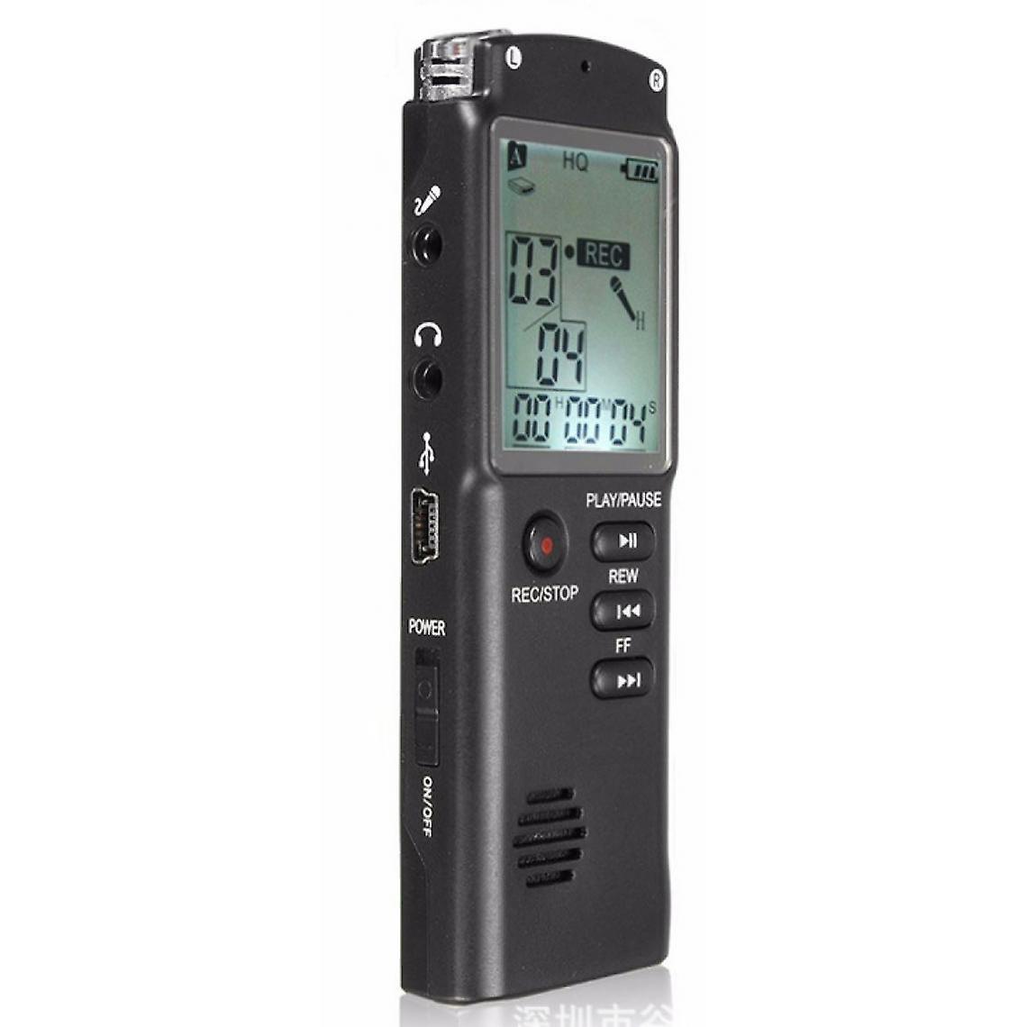 16gb 1536kbps Voice Activated Portable Tape Recorder Recording Lectures/lectures/interviews/music Essays Tape Recorder