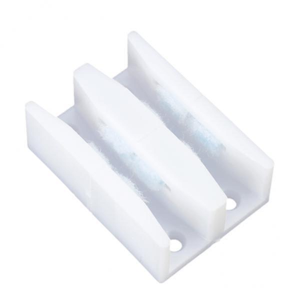 8x1-4/5 inch Wide Sliding Shower Door Bottom Guide