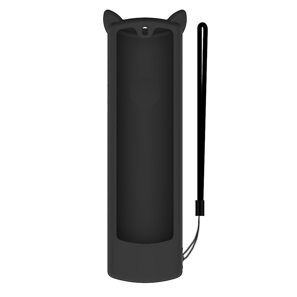 For Amazon -alexa Voice Remote (3rd Gen) Silicone Case (black)