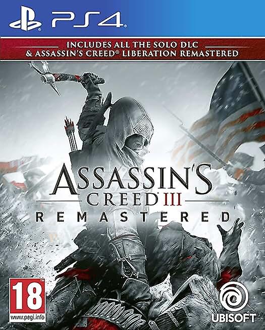 Assassins Creed III Remastered (PS4) - New & Sealed