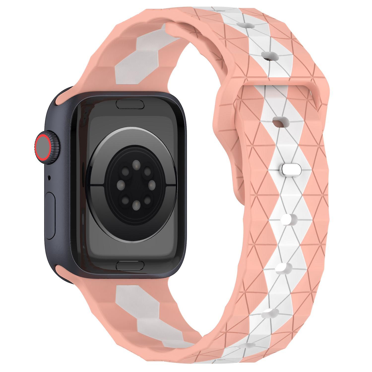 For Apple Watch Ultra 49mm/Series 8/7 45mm/6/5/4/SE/SE (2022) 44mm/3/2/1 42mm Football Pattern Watch