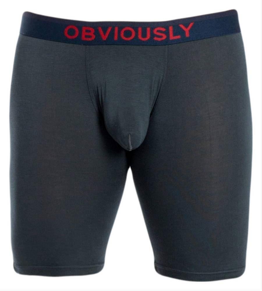 Obviously FreeMan AnatoFREE Boxer Brief 9inch Leg - Ash Grey