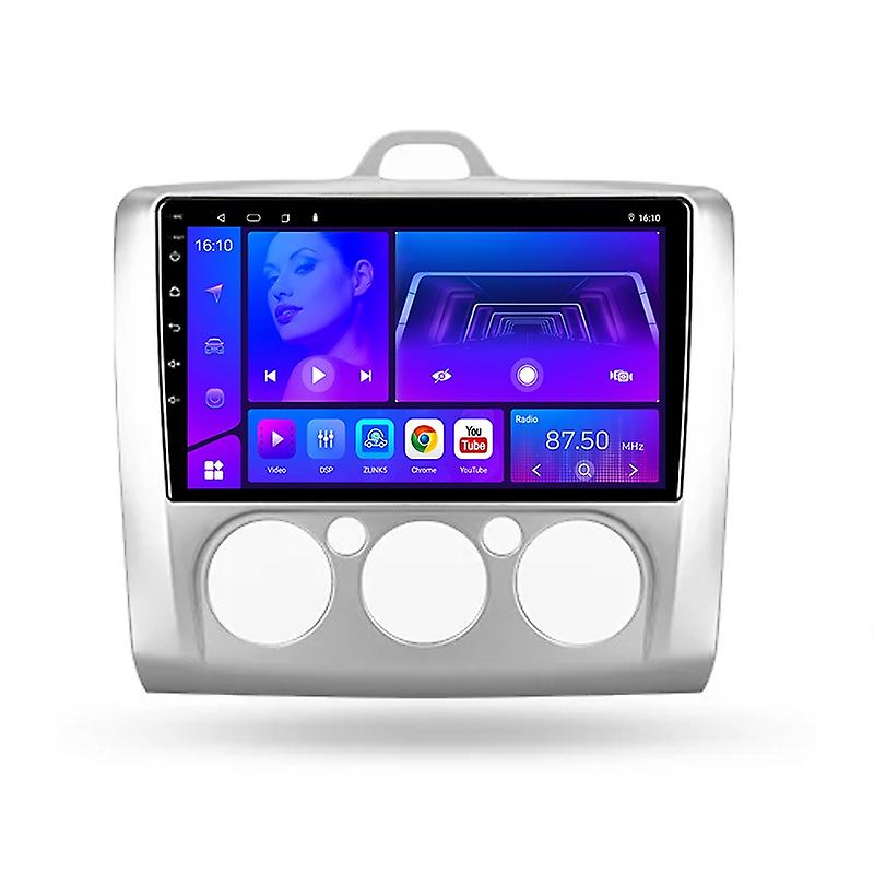 For Ford Focus 2 Mk 2 2004 - 2011 Android CarPlay Car Radio Multimedia Video Player DSP IPS GPS