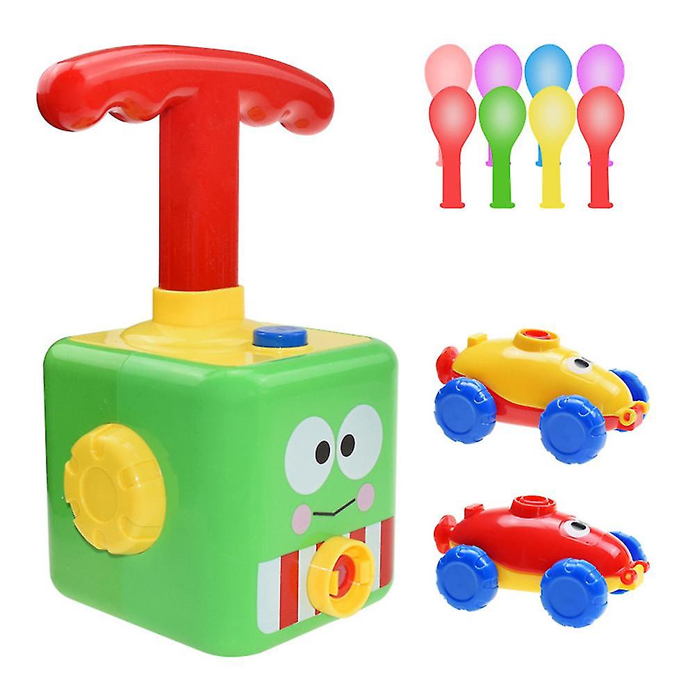 Balloon Powered Launch Car Kit, Balloon Race Car Toy Inflatable Balloon Pump Car, Creative Balloon Toys For Kids With 6