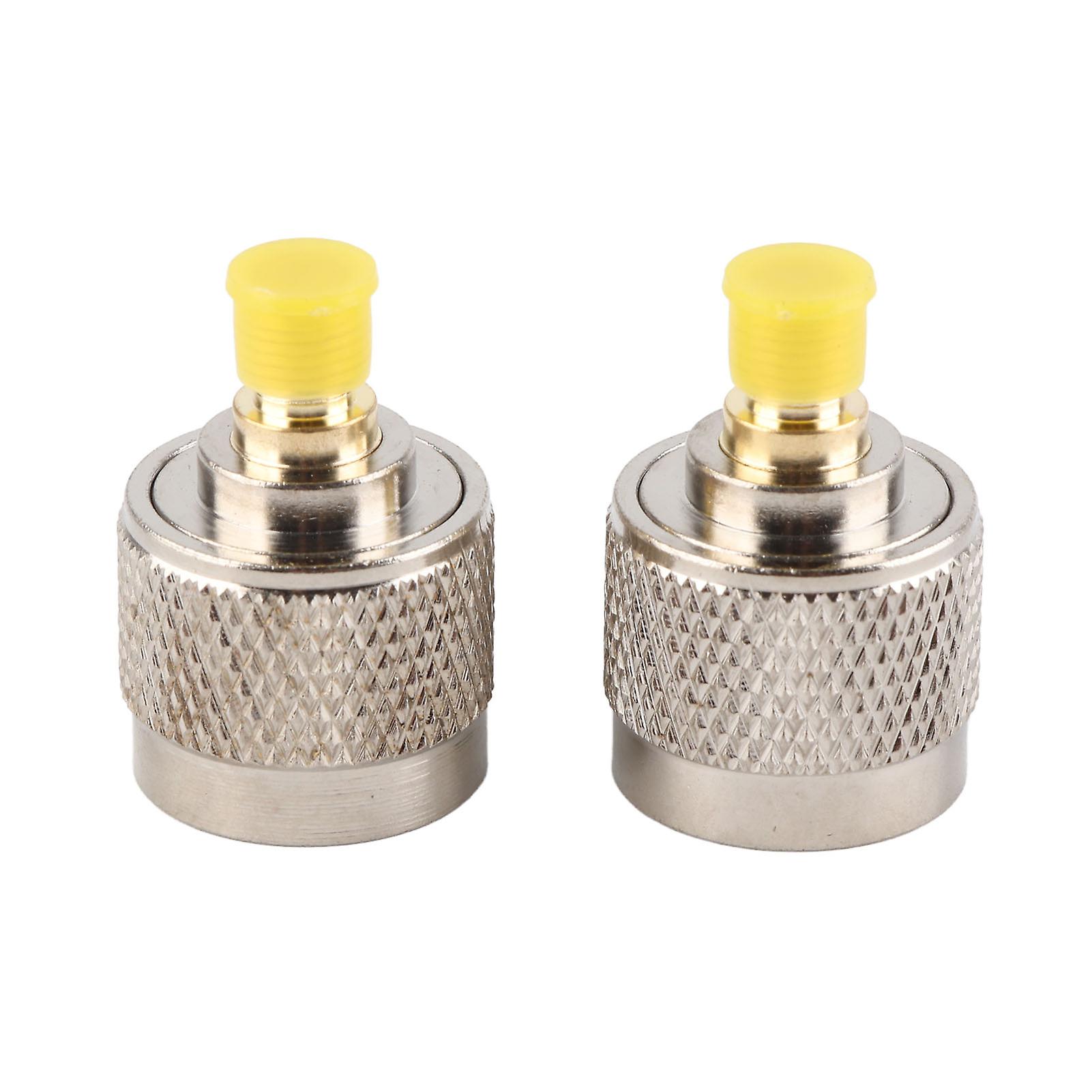 2pcs N Type Male to SMA Female RF Coaxial Adapter Test Converter