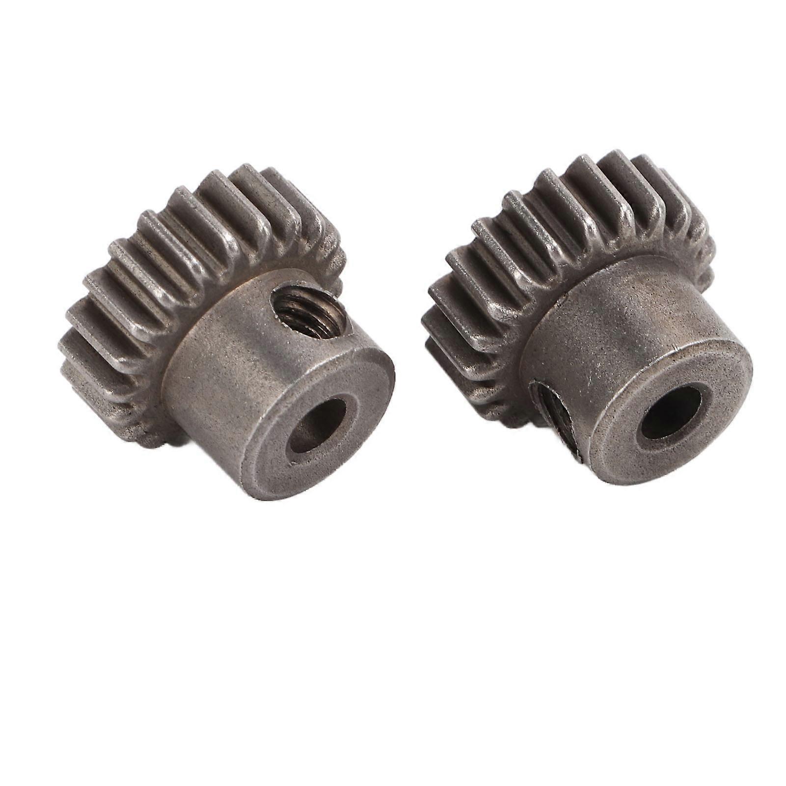 2PCS/Set RC RC Motor Gear Set for HSP 94107 94111 94123 94170 1/10 RC Car21T