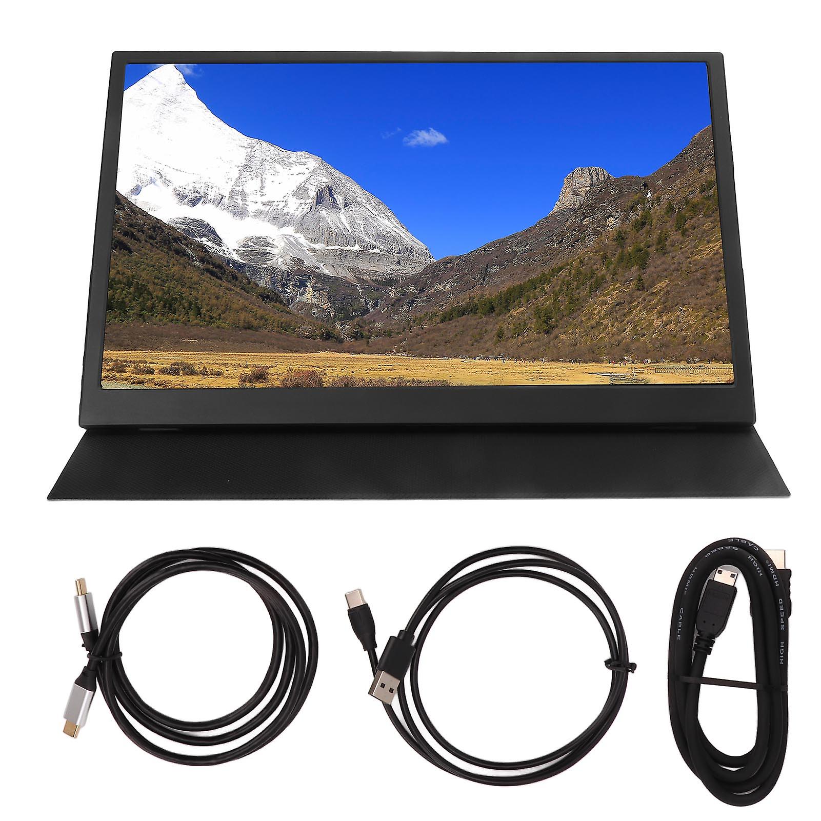 15.6-inch Ultra-thin Portable Monitor 1080p FHD IPS Type-C Laptop Tablet Display