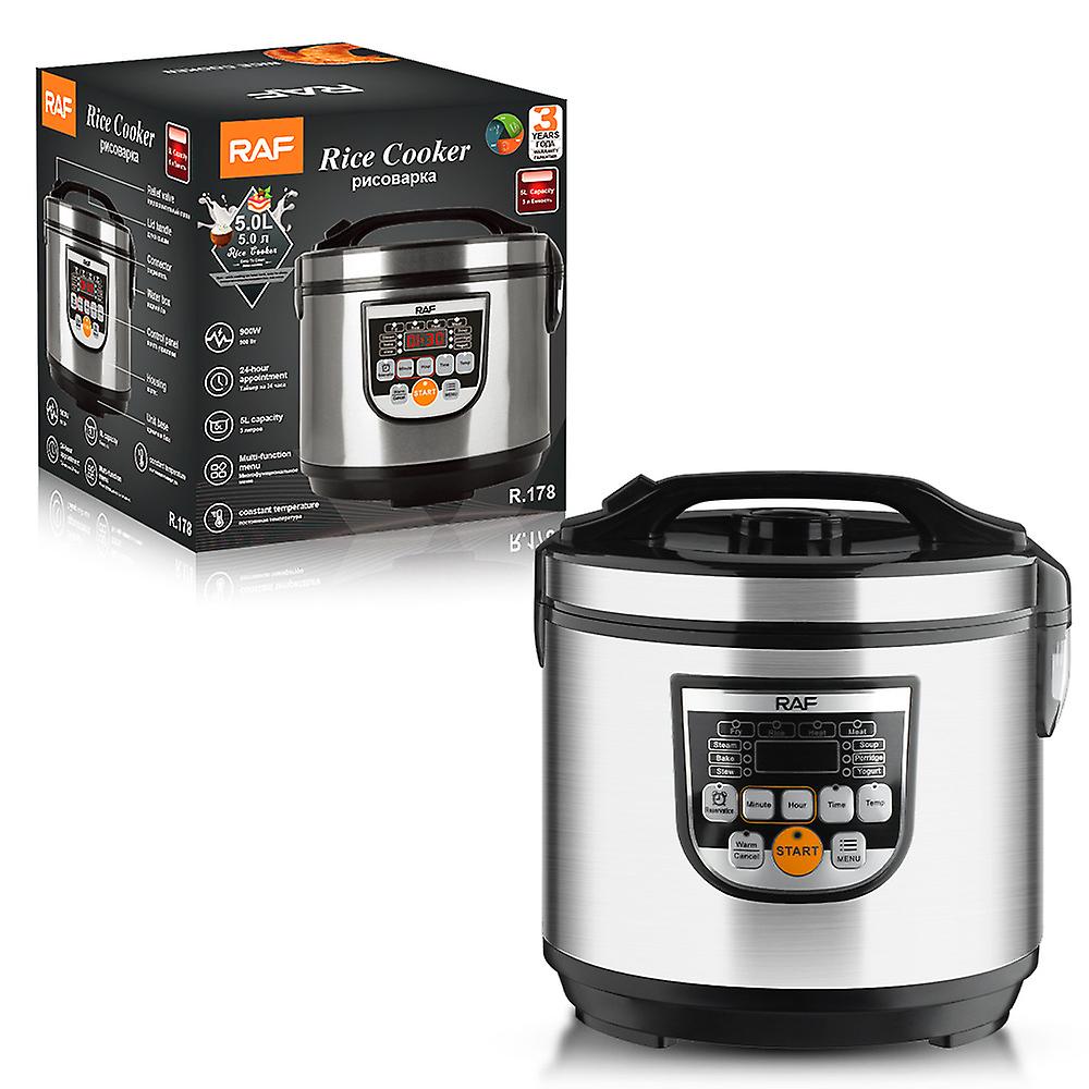 English Smart Rice Cooker Foreign Trade 5l Intelligent Multi-Function Rice Cooker Large Capacity Rice Cookers