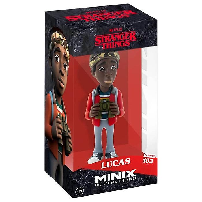 Stranger Things Lucas Minix Figur 12 cm