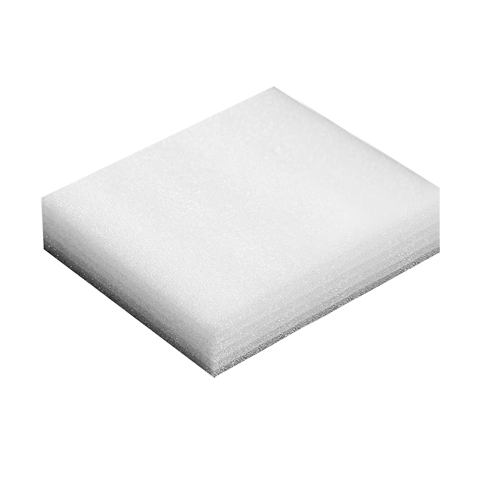 Bloc de mousse rectangulaire en coton perlé blanc, résistant aux chocs, pour emballage, mariage, fête d'anniversaire, 9 x 9 x 4,5 cm