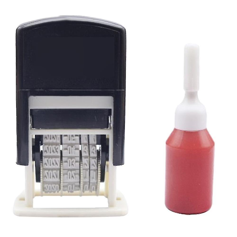 Simple Business Automatic Back Ink Stamp Date Stamp Digital Stamp