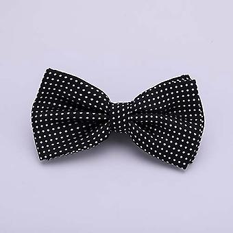 Polka Dot Bow Tie For Men Solid Color Black Teal Gold Shirt Bow Tie Neck Accessories Wedding Party Bowtie Men Women