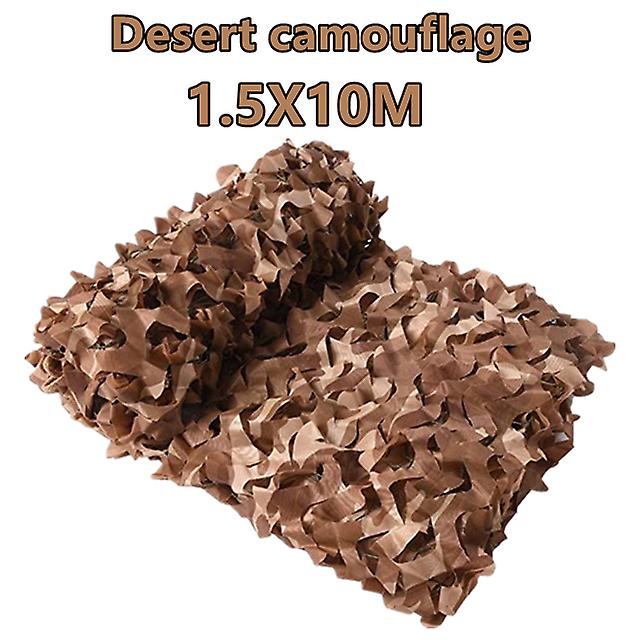 Mj الصحراء العسكرية المقواة التمويه شبكة الرمل البيج 150d أكسفورد القماش، ومناسبة للحديقة المخفية في الهواء الطلق الظل شبكة شرفة