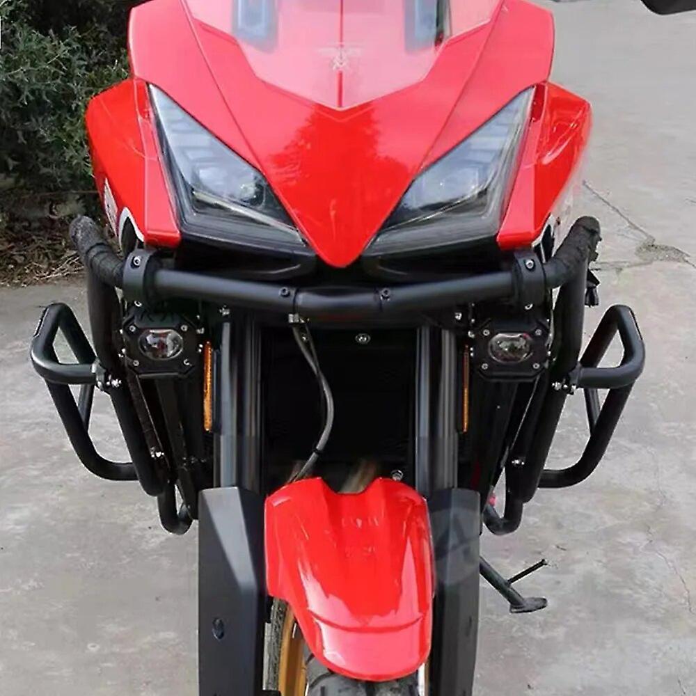 دراجة نارية جديدة تناسب Morini X-cape 650 قضبان التصادم العلوية والسفلية وواقي المحرك ومصدات وواقي الخزان لـ Morini X Cape 650
