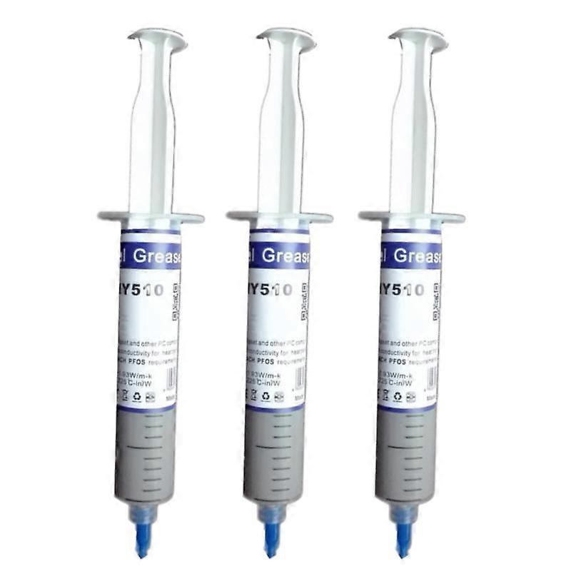 Hy510 silicone thermal paste heat transfer grease heat sink CPU GPU chipset notebook computer cooling Syringe New