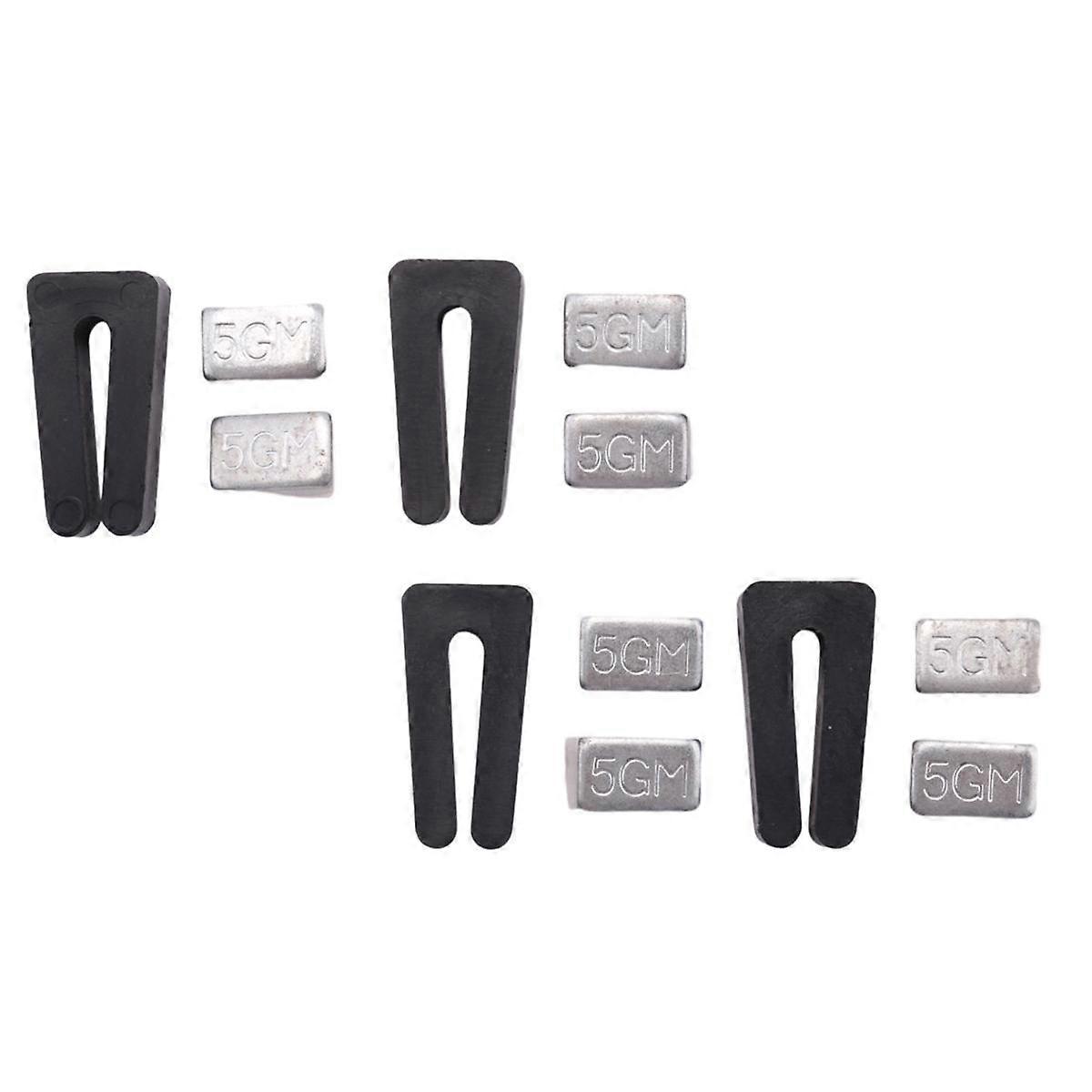 4 Set Ceiling Fan Blade Balancing Kit Fan Weight Balancing Kit Include Balancing Clip and Self-Adhe