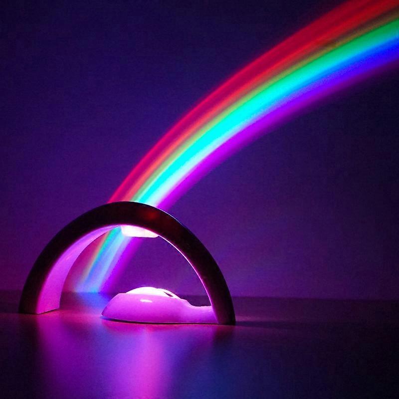 LED Rainbow Projector - LED Rainbow Projector Light Reflection - Rainbow Maker for Kids Gift