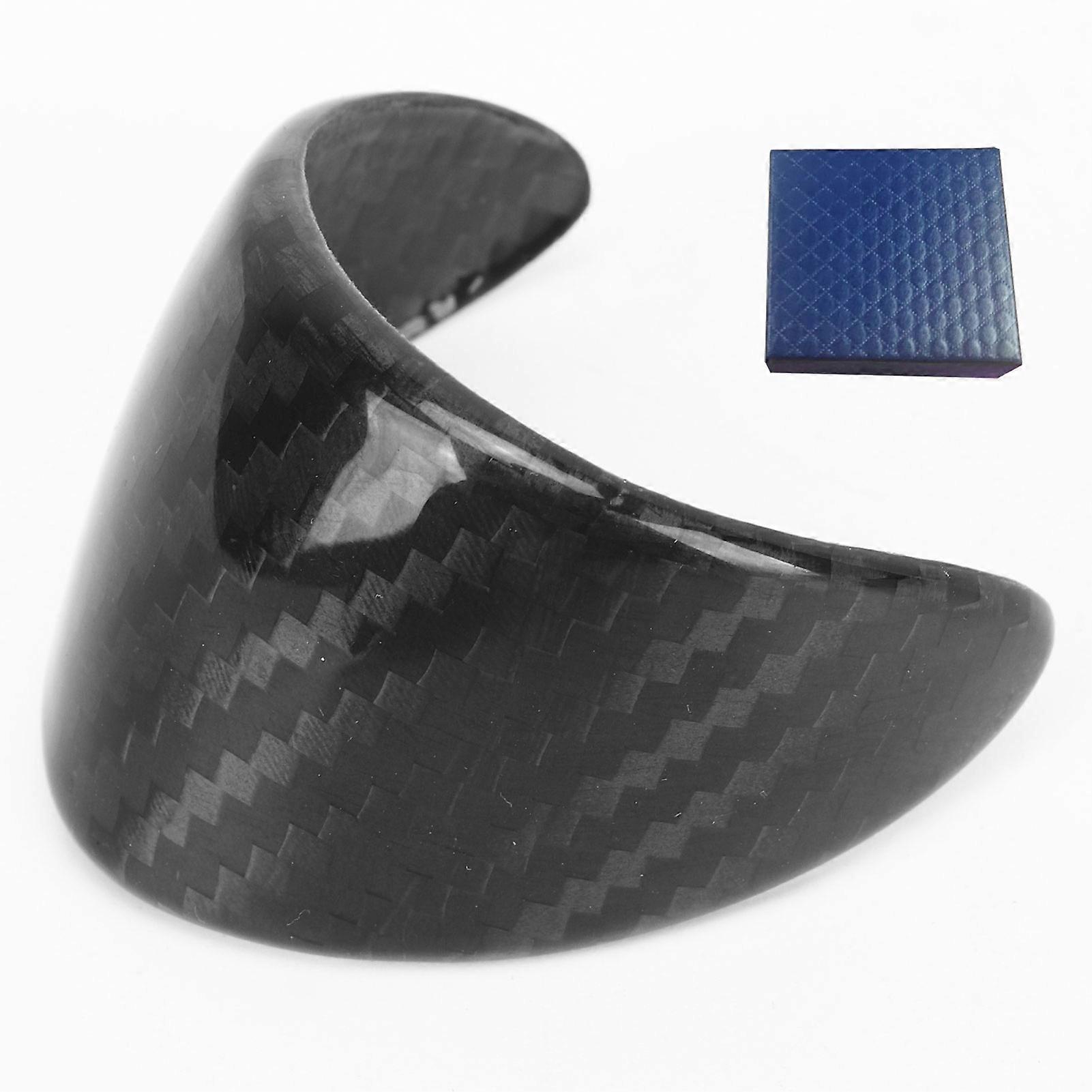 Gear Shift Knob Cover Carbon Fiber Clear Texture Replacement For Cooper R55 R56 R57 R58 R59 R60 R61 NO.82796