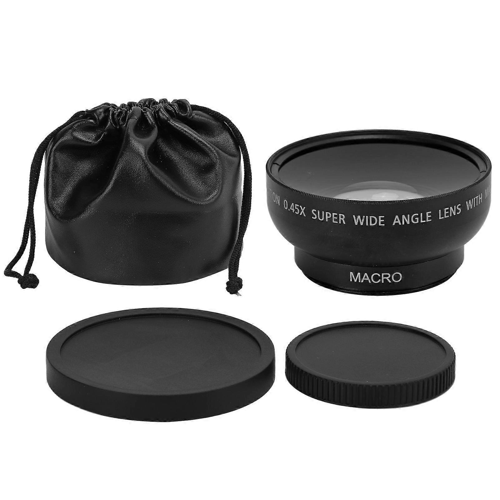 46mm 0.45X Wide Angle Lens Alloy and Optical Glass Camera Lens for 46MM Filter Aperture NO.2837