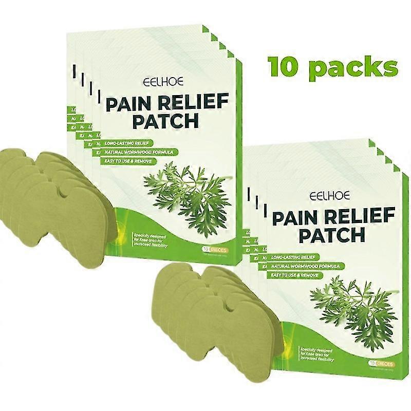 100pcs Wormwood Pain Relief Patch Relieves Joint Lumbar Spine Cervical Spine Knee Leg Muscle Pain Health Care Patch
