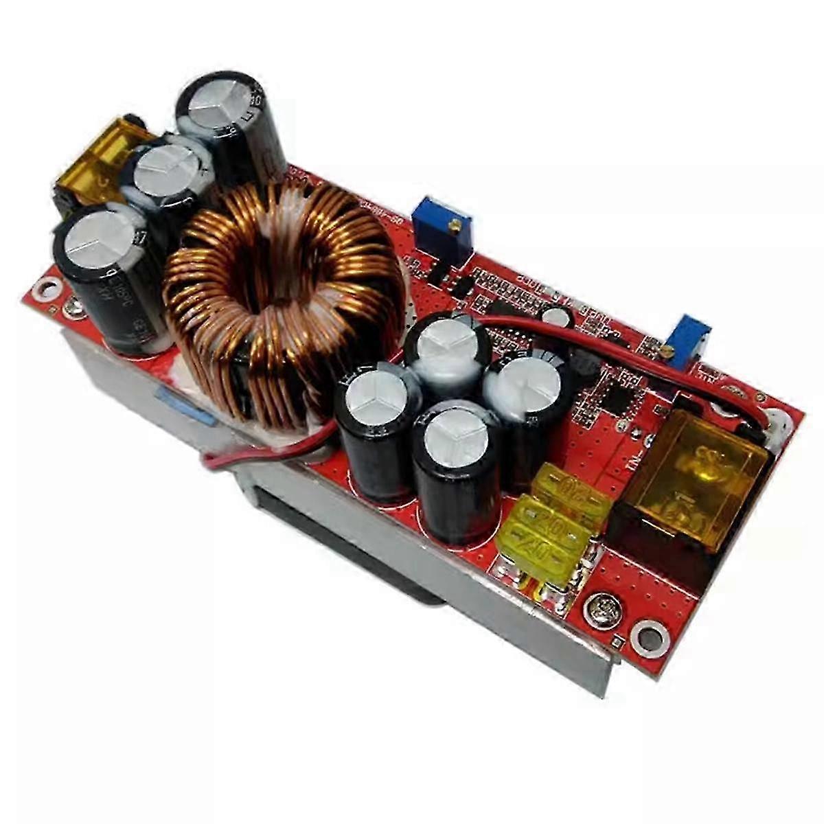 1500W Upgrade 1800W Module DC-DC Boost Constant Voltage Constant Current Adjustable Power Supply 12