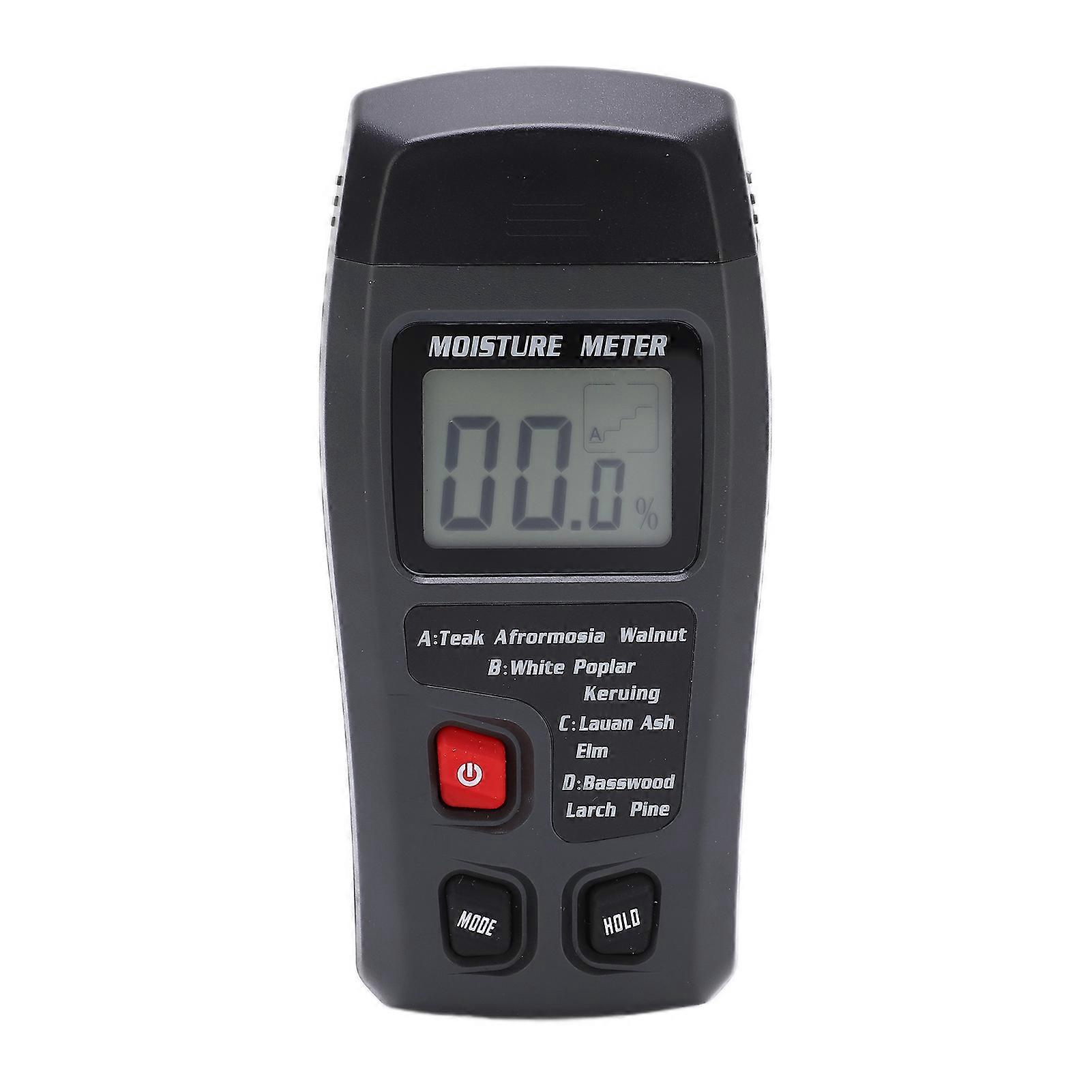 MT10 Wood Moisture Meter LCD High Accuracy Moisture Detector Hygrometer Humidity Tester