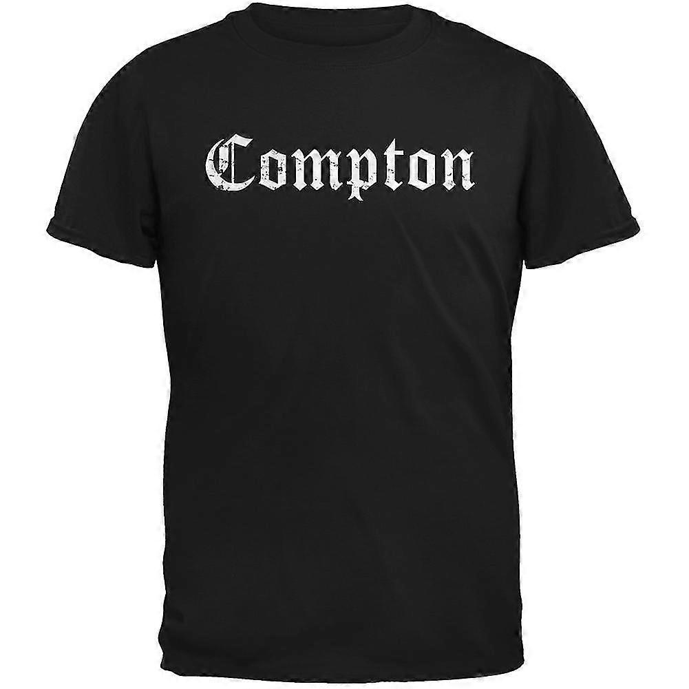Compton sort voksen T-shirt udsøgt håndværk