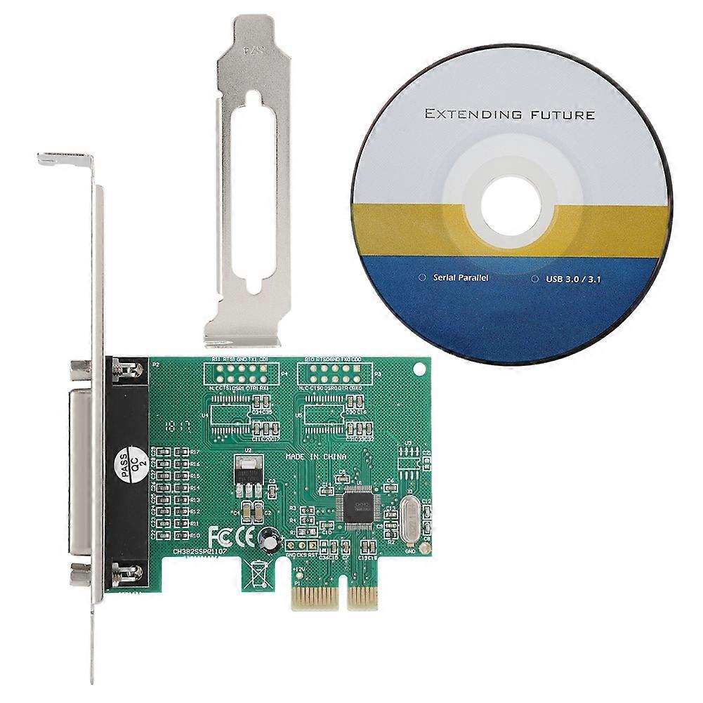 Parallel Port DB25 LPT Printer to PCI-E Express Card Converter Adapter