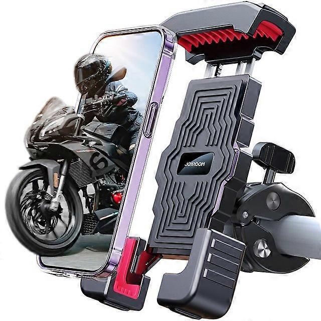 Mobile Phone Stands Joyroom Motorcycle Phone Holder Mount Quick Install 1s Automatically Lock & Release,Widely for Phone 4.7"-7'' Bike Phone Holder