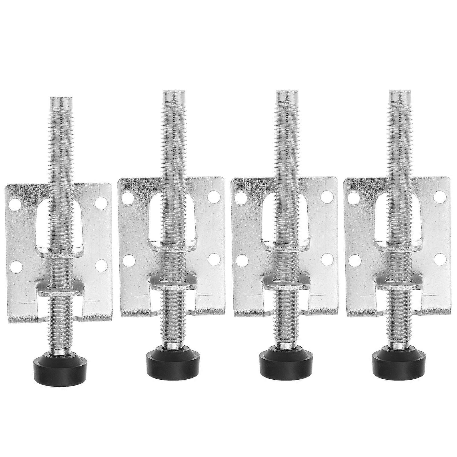 4pcs Adjustable Leveling Feet Heavy Duty Height Adjuster Furniture Leveler Foot