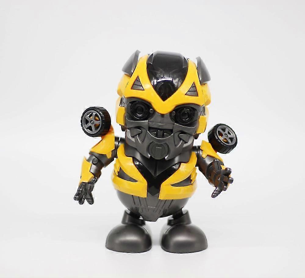 transformersed bumblebees music flashlight light hero gift|toy dance