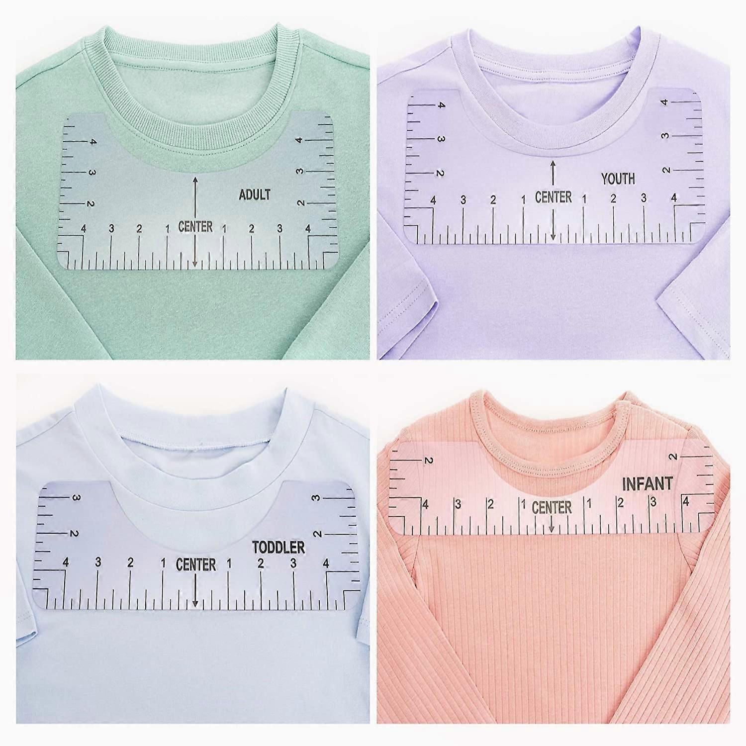 T Shirt Ruler Guide - Useful Centering Design Tool | Tshirt Ruler Guide for Viny