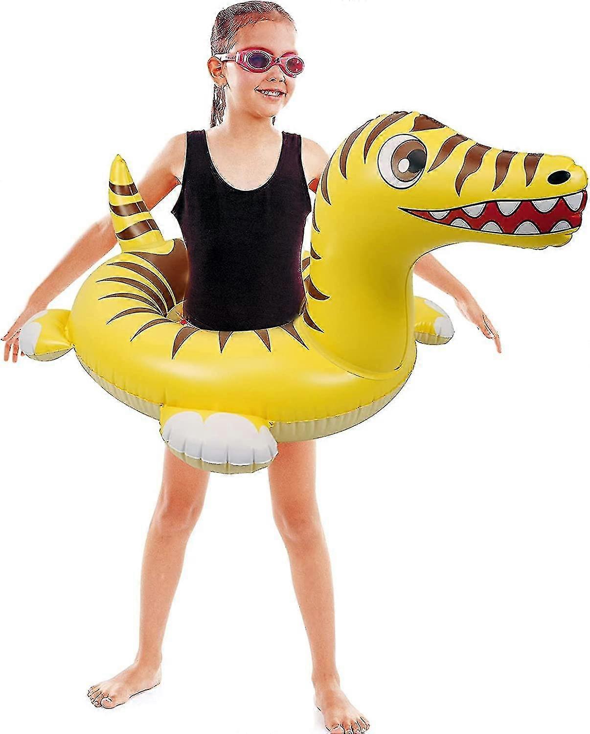 Dinosaur Swimming Pool Rings For Kids Pool Floats With A Zizi Sound Inflatable Party Pool Toys