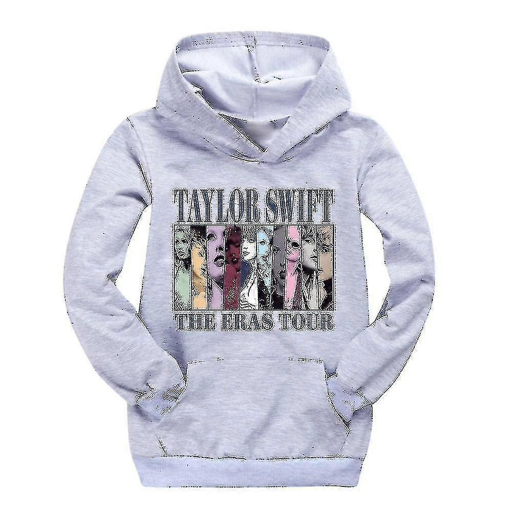 Pop Taylor Swift The Eras Tour Felpa Con Cappuccio Ragazze Ragazzi Felpa Con Cappuccio Pullover Top 9-14 Yeras Bambini Adolescenti di Alta Qualità