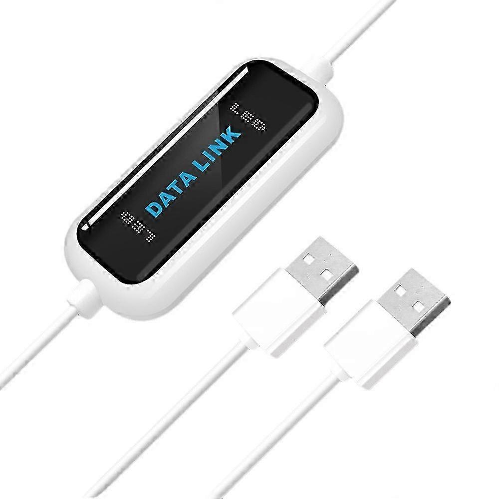 2024 Νέα μοντέλαΚαλώδιο μεταφοράς δεδομένων USB PC σε υπολογιστή συμβατό με Windows - USB 2.0 Data Link PC Link Καλώδιο σύνδεσης