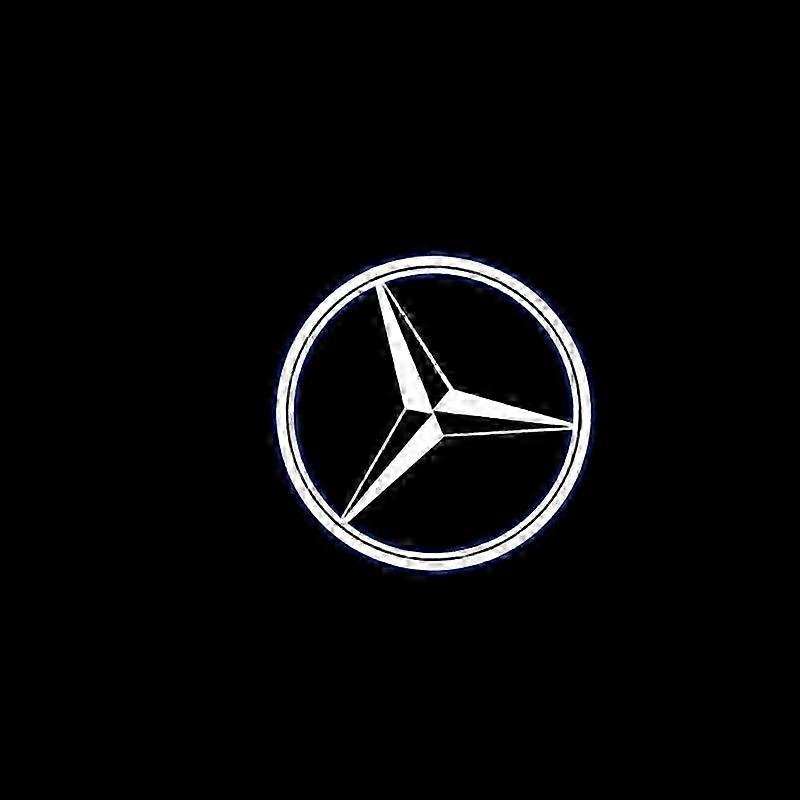 2pcs for Mercedes-Benz welcome light E class C class GLS/GLC/GLB/GLA Babs decoding door projector li